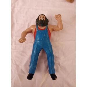 HILLBILLY JIM VINTAGE 1984 LJN TITAN SPORTS 8" WWF WWE WRESTLING FIGURE T4#407